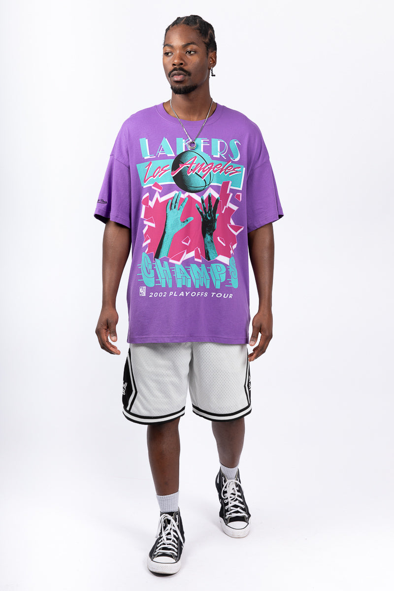 LA Lakers 2002 Playoffs Tour Tee