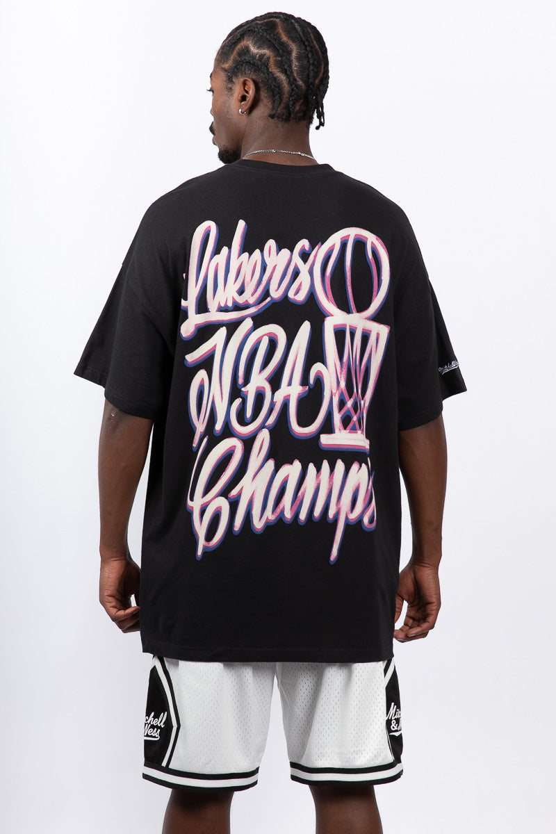 LA Lakers NBA Champs Airbrushed Tee