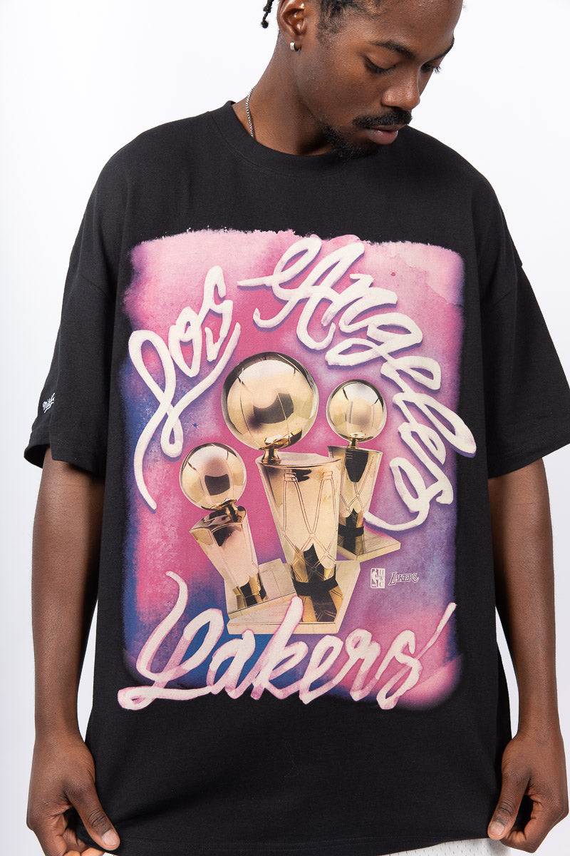 LA Lakers NBA Champs Airbrushed Tee