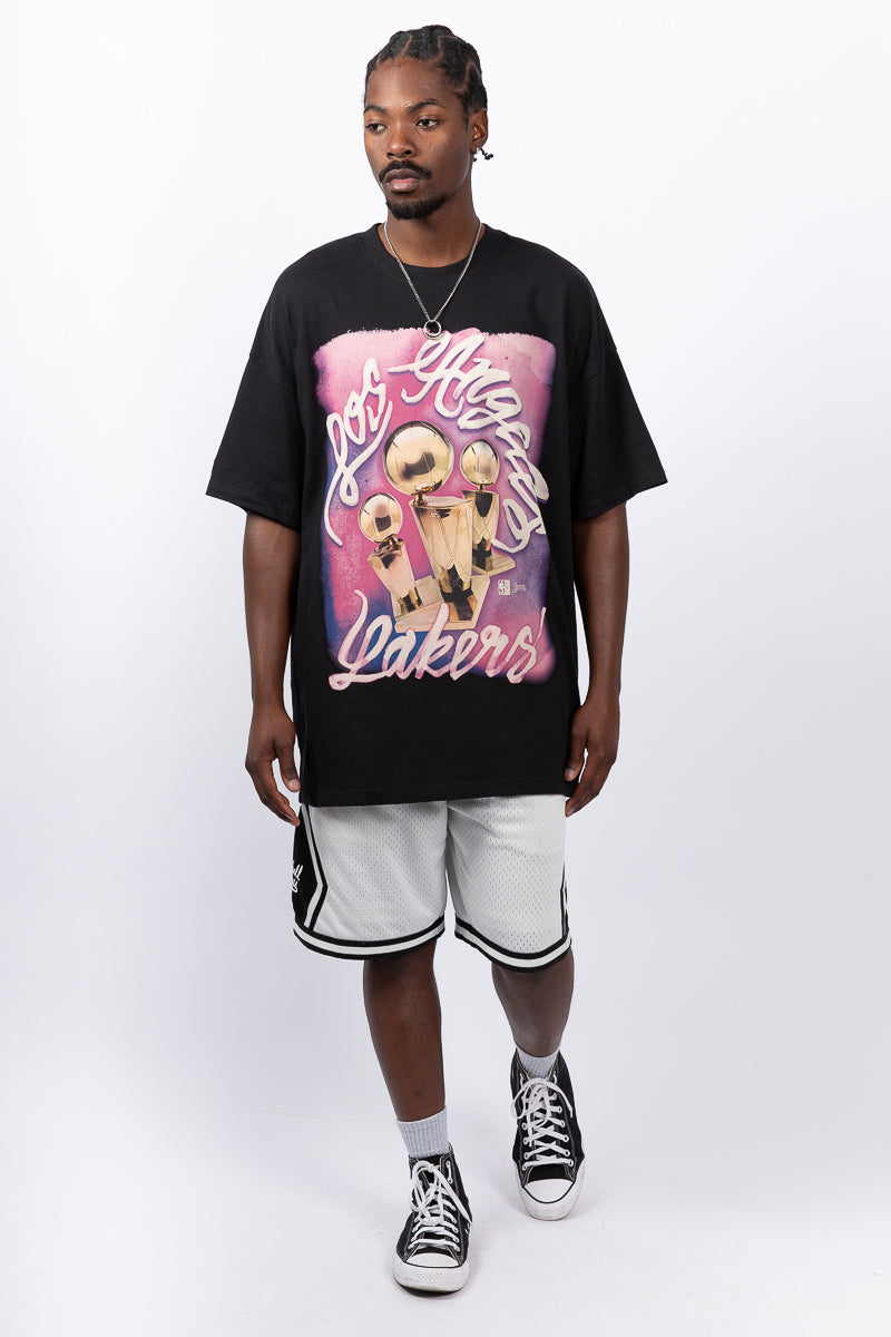 LA Lakers NBA Champs Airbrushed Tee