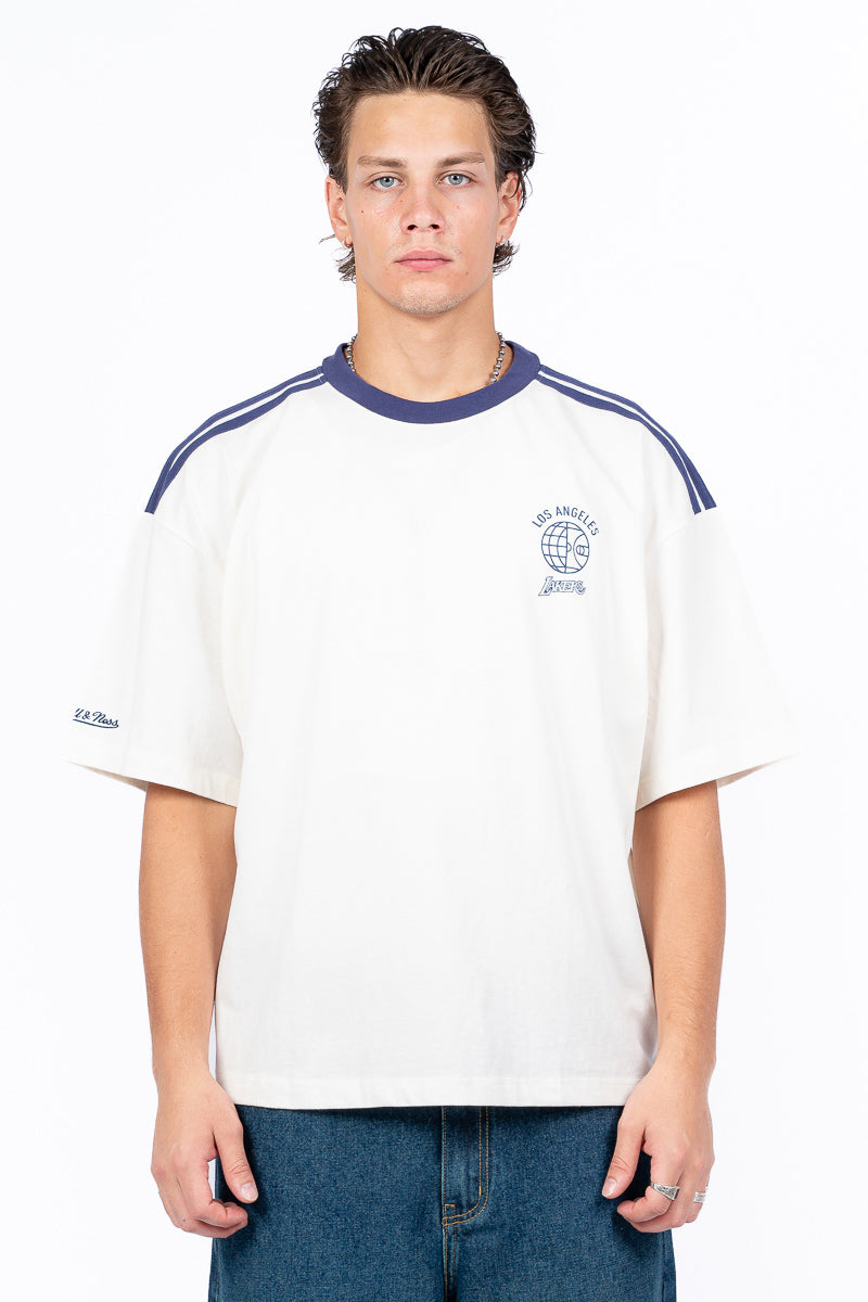 LA Lakers Global Stripe Tee