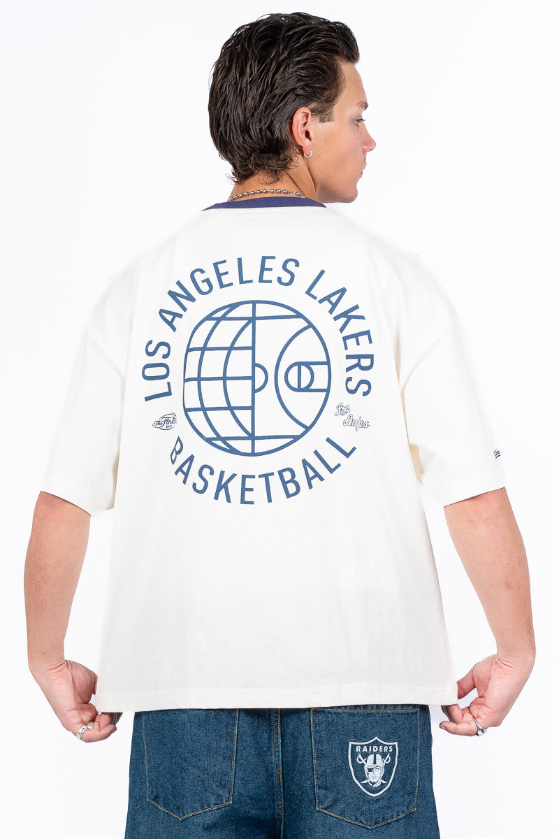 LA Lakers Global Stripe Tee