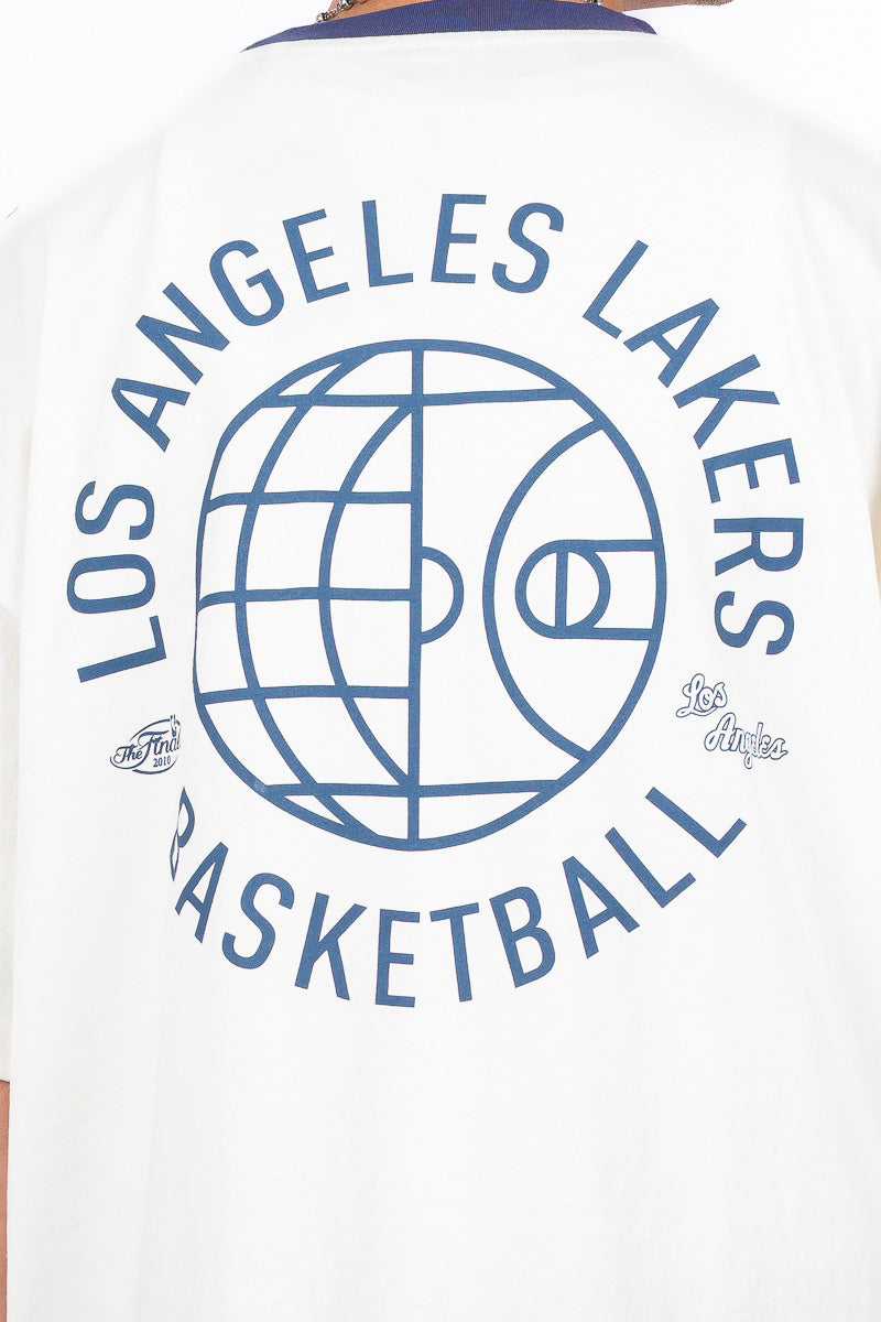 LA Lakers Global Stripe Tee