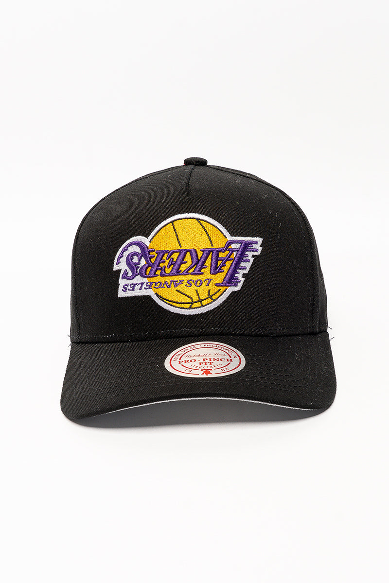 LA Lakers Upside Down Logo Cap