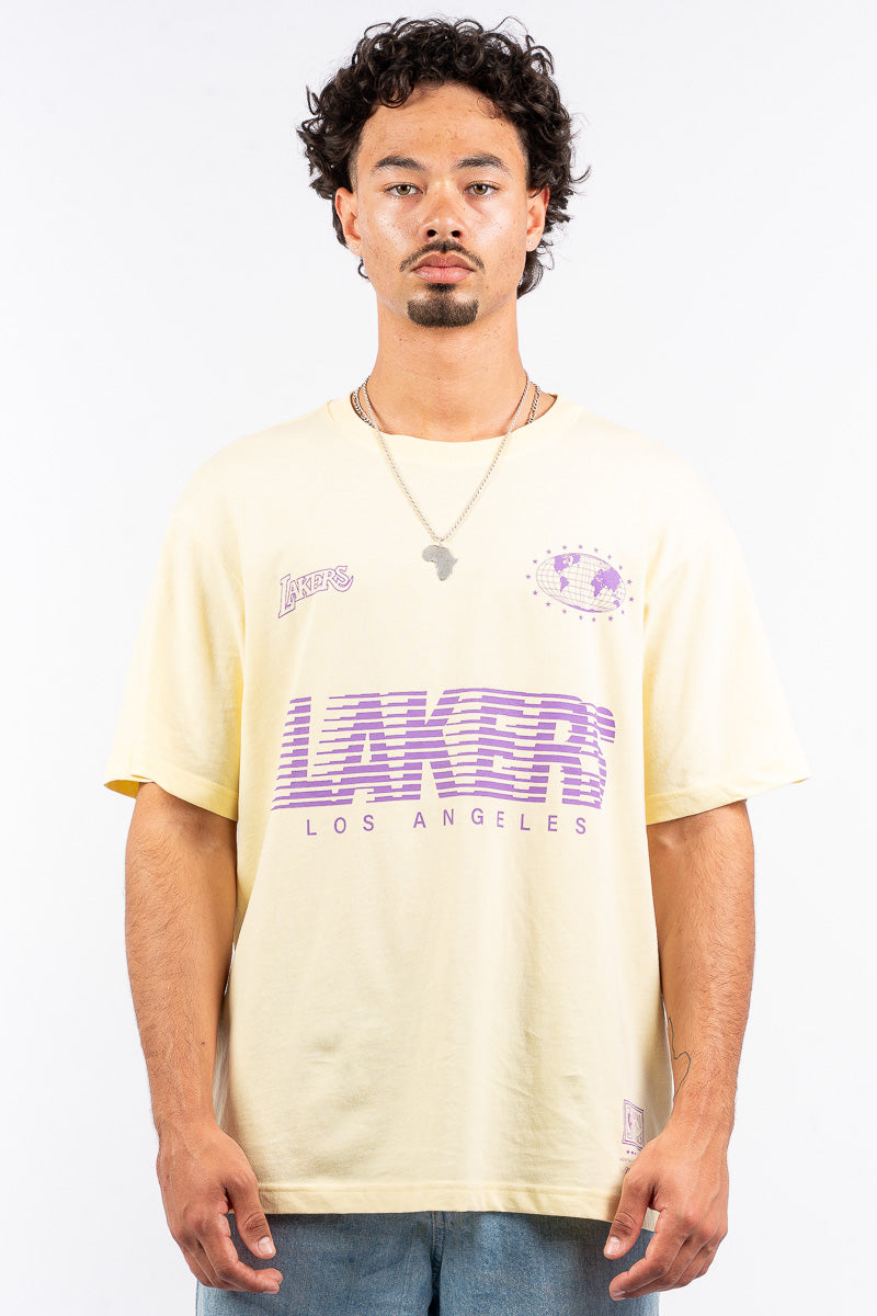 LA Lakers Line Logo Tee