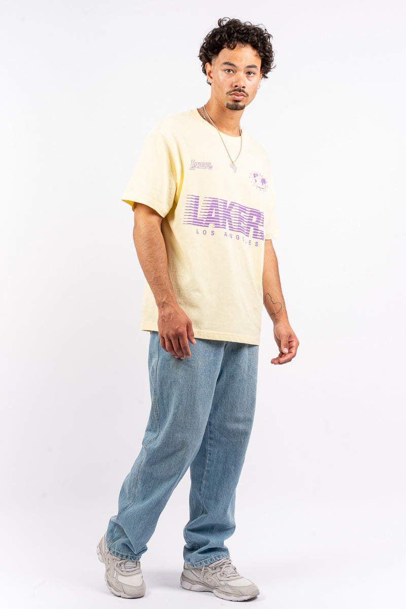 LA Lakers Line Logo Tee