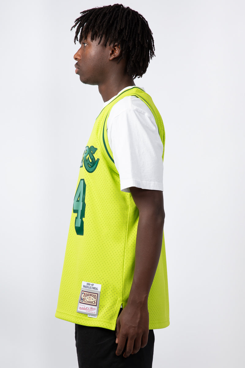 Shaquille O'Neal Furious Chrome 97' Hardwood Classic Swingman Jersey