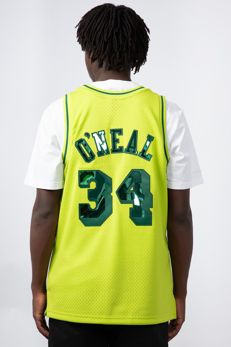 Shaquille O'Neal Furious Chrome 97' Hardwood Classic Swingman Jersey