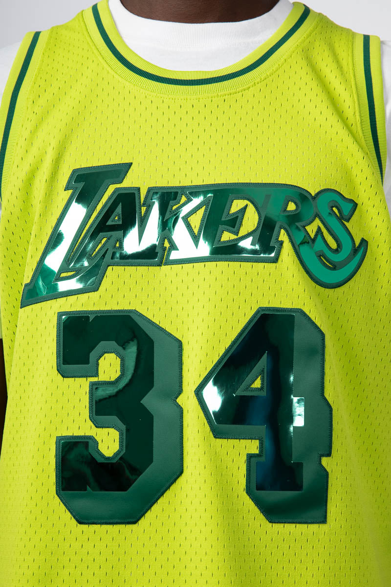 Shaquille O'Neal Furious Chrome 97' Hardwood Classic Swingman Jersey