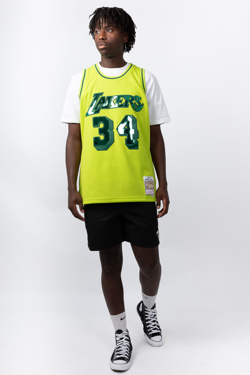 Shaquille O'Neal Furious Chrome 97' Hardwood Classic Swingman Jersey