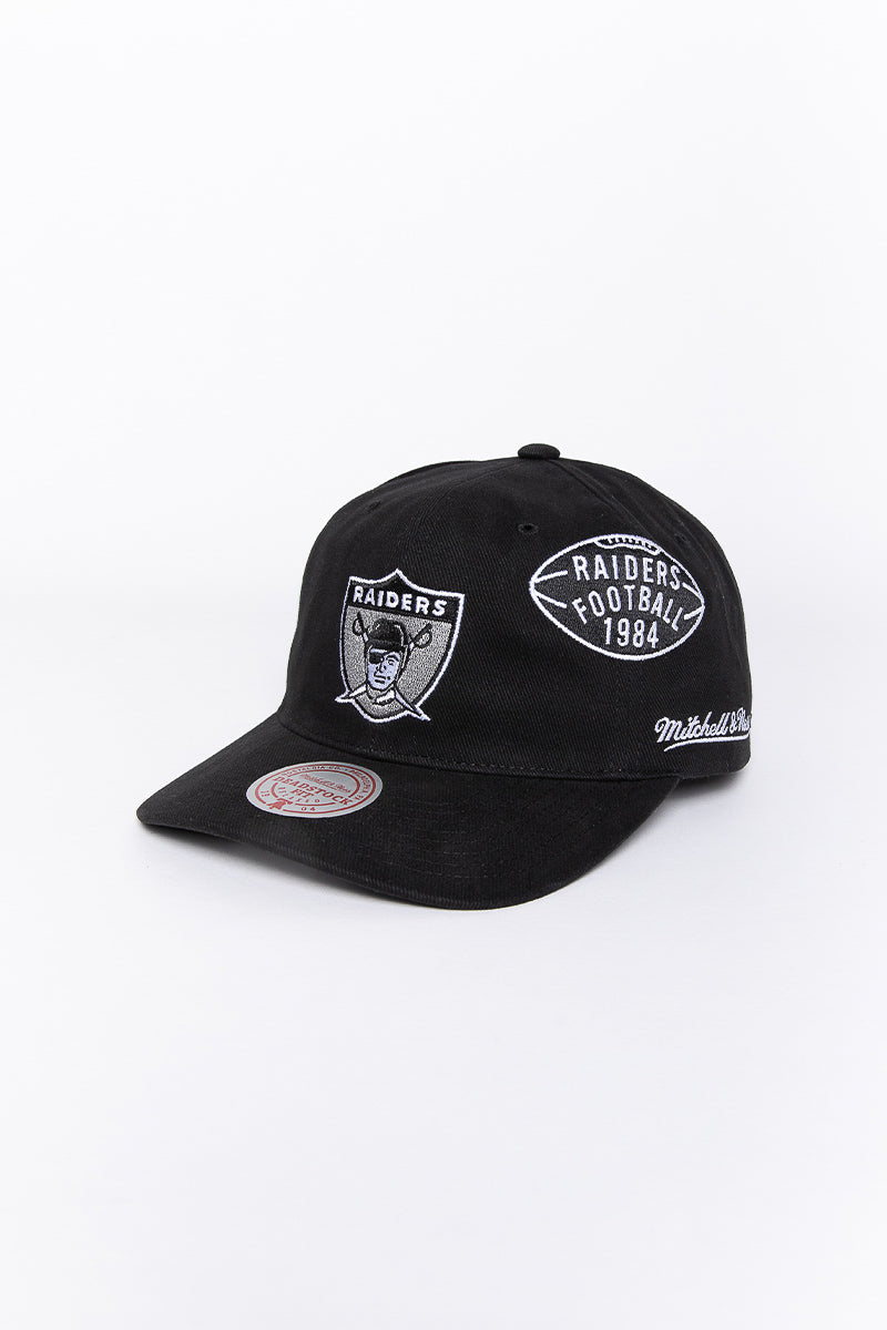 Los Angeles Raiders 1984 Super Bowl Side Script Origin Snapback