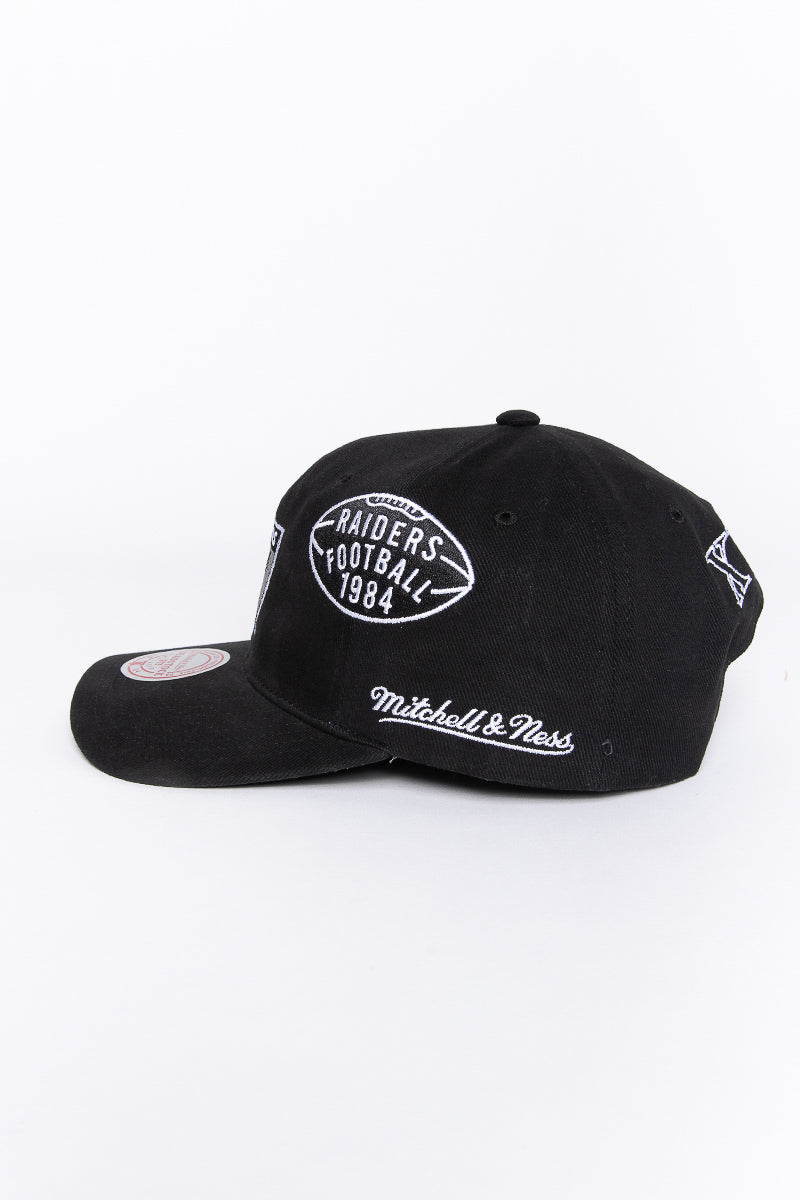 Los Angeles Raiders 1984 Super Bowl Side Script Origin Snapback