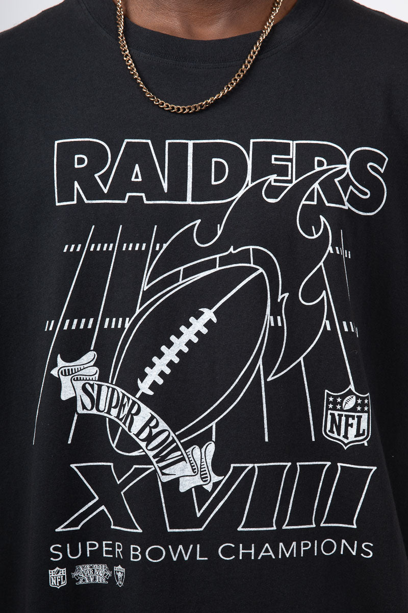 Los Angeles Raiders XVII Super Bowl Champions Tee