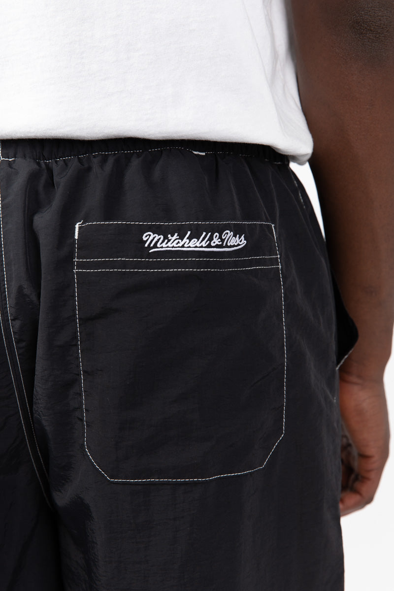 Los Angeles Raiders Contrast Stitch Nylon Shorts