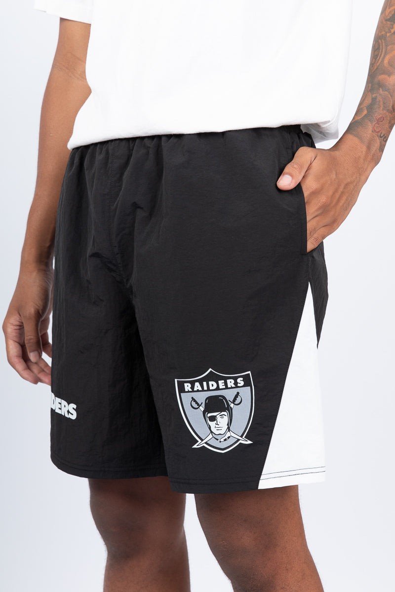 Las Vegas Raiders Nylon Panel Shorts
