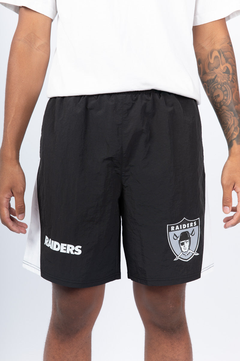 Las Vegas Raiders Nylon Panel Shorts