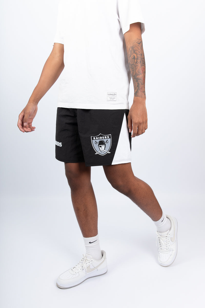 Las Vegas Raiders Nylon Panel Shorts