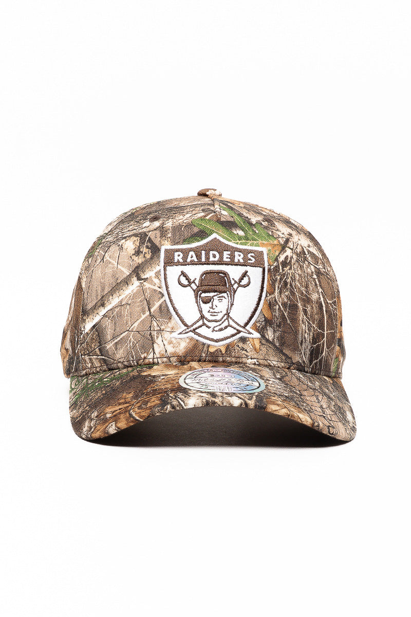 LA Raiders Realtree Camo 5 Panel Cap