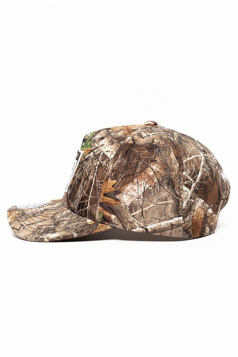 LA Raiders Realtree Camo 5 Panel Cap