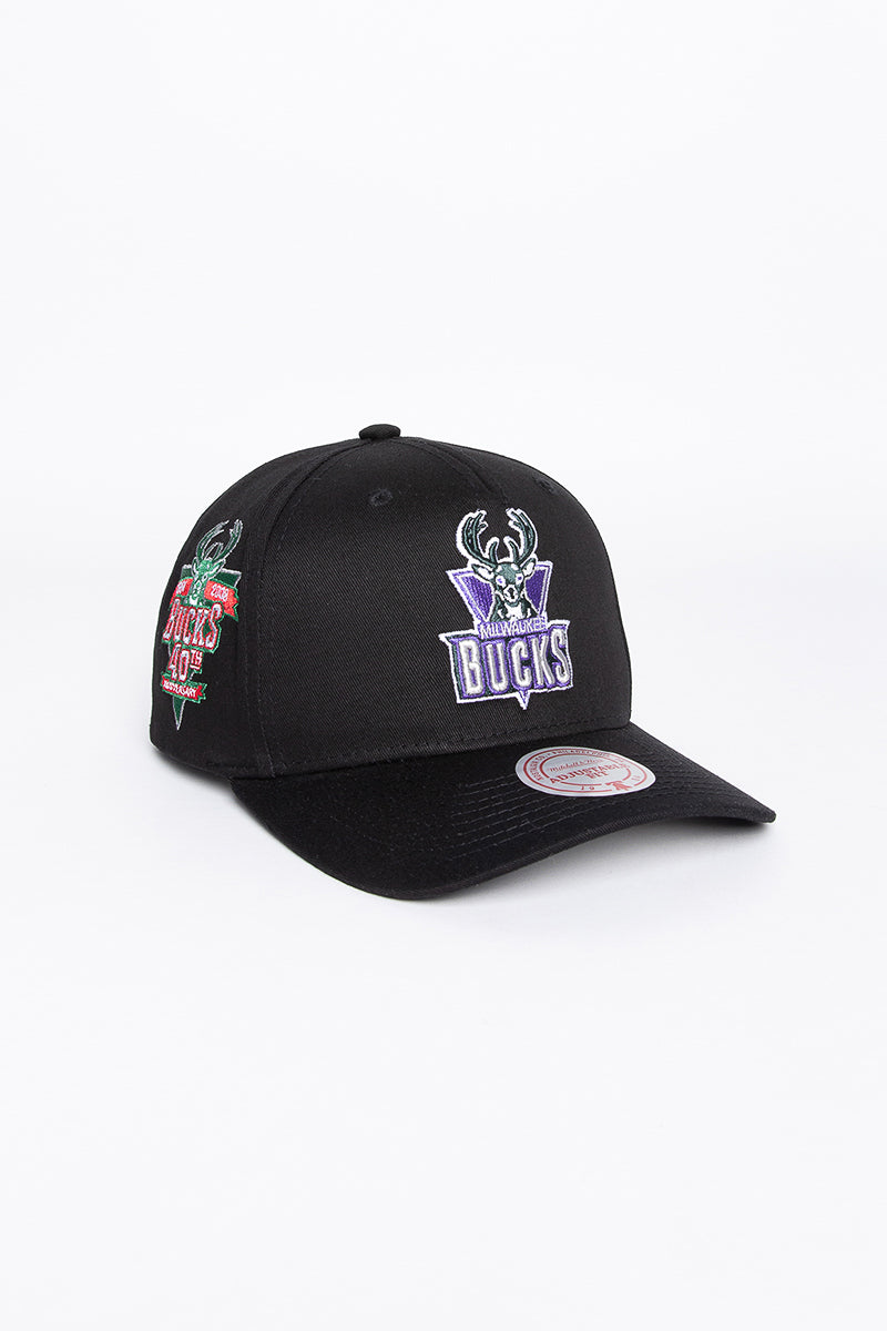 Milwaukee Bucks Colour Team Logo Pinch Snapback