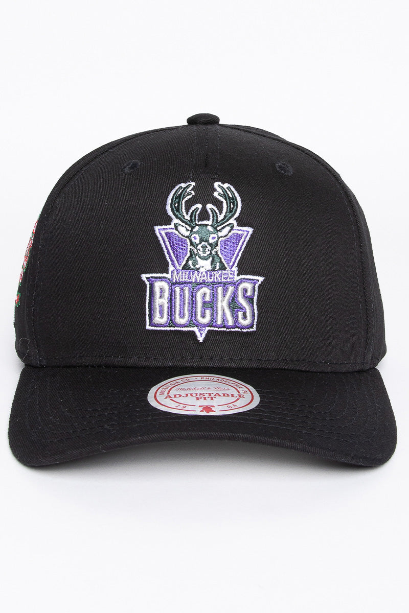 Milwaukee Bucks Colour Team Logo Pinch Snapback