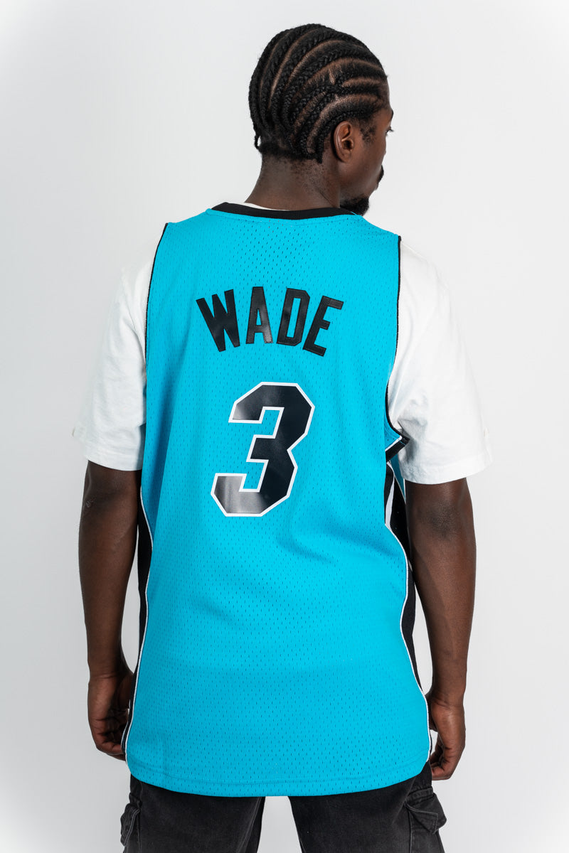 Dwyane Wade Miami Heat Vice Hardwood Classic Swingman Jersey