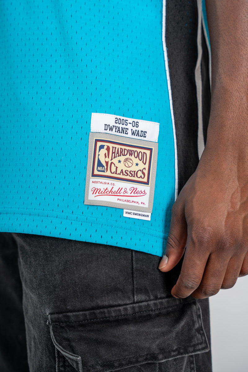 Dwyane Wade Miami Heat Vice Hardwood Classic Swingman Jersey