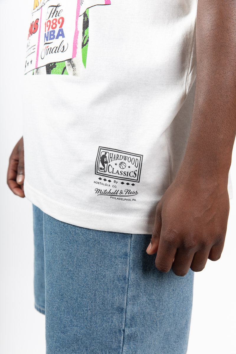 1989 NBA Finals Lakers vs Pistons Ticket Tee