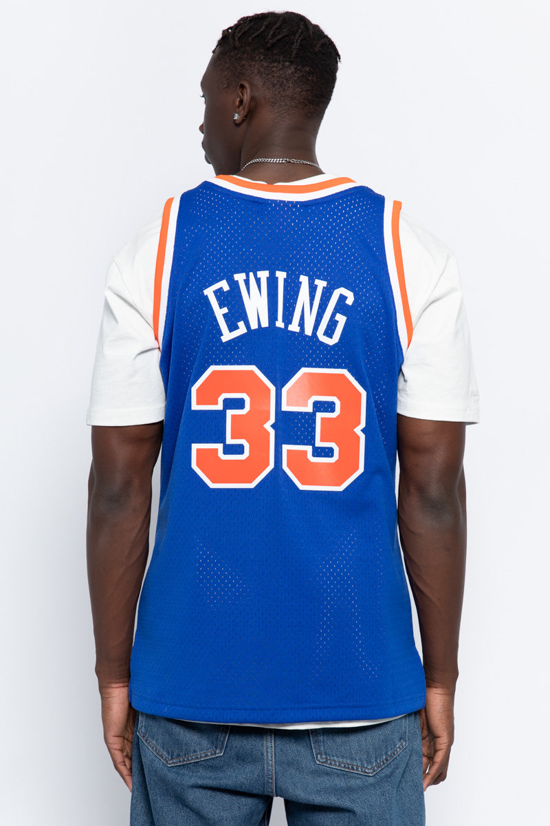 Patrick Ewing NY Knicks 91-92 Hardwood Classic Swingman Jersey