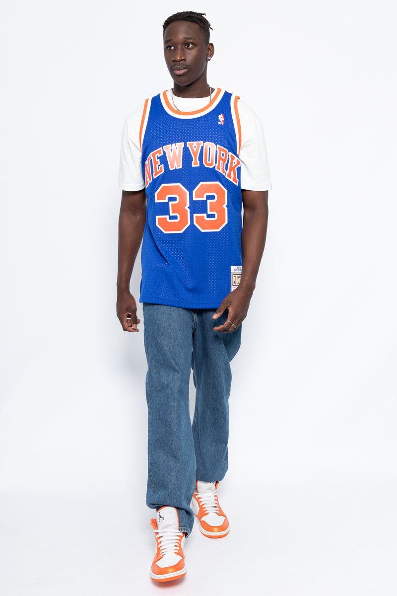 Patrick Ewing NY Knicks 91-92 Hardwood Classic Swingman Jersey