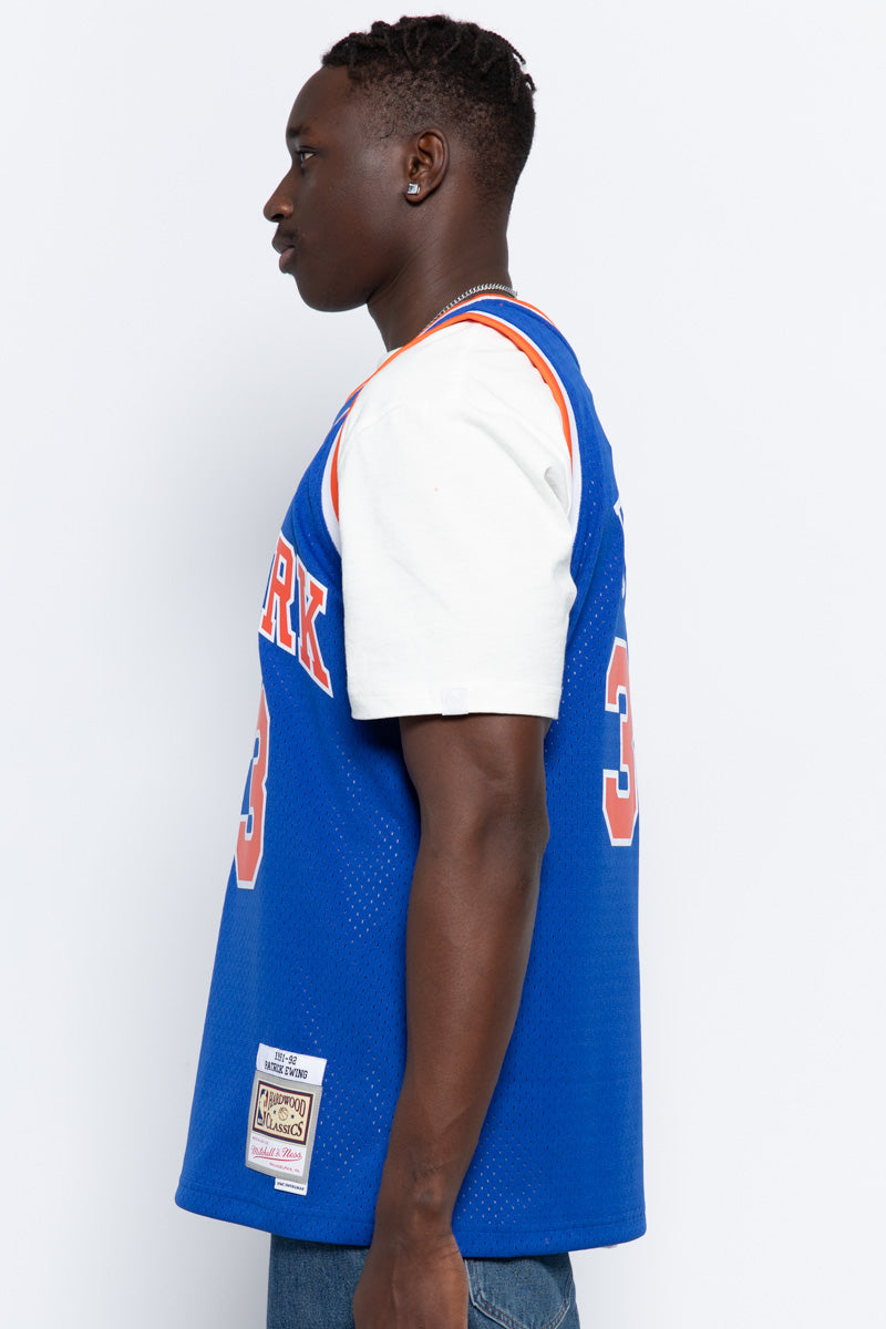 Patrick Ewing NY Knicks 91-92 Hardwood Classic Swingman Jersey