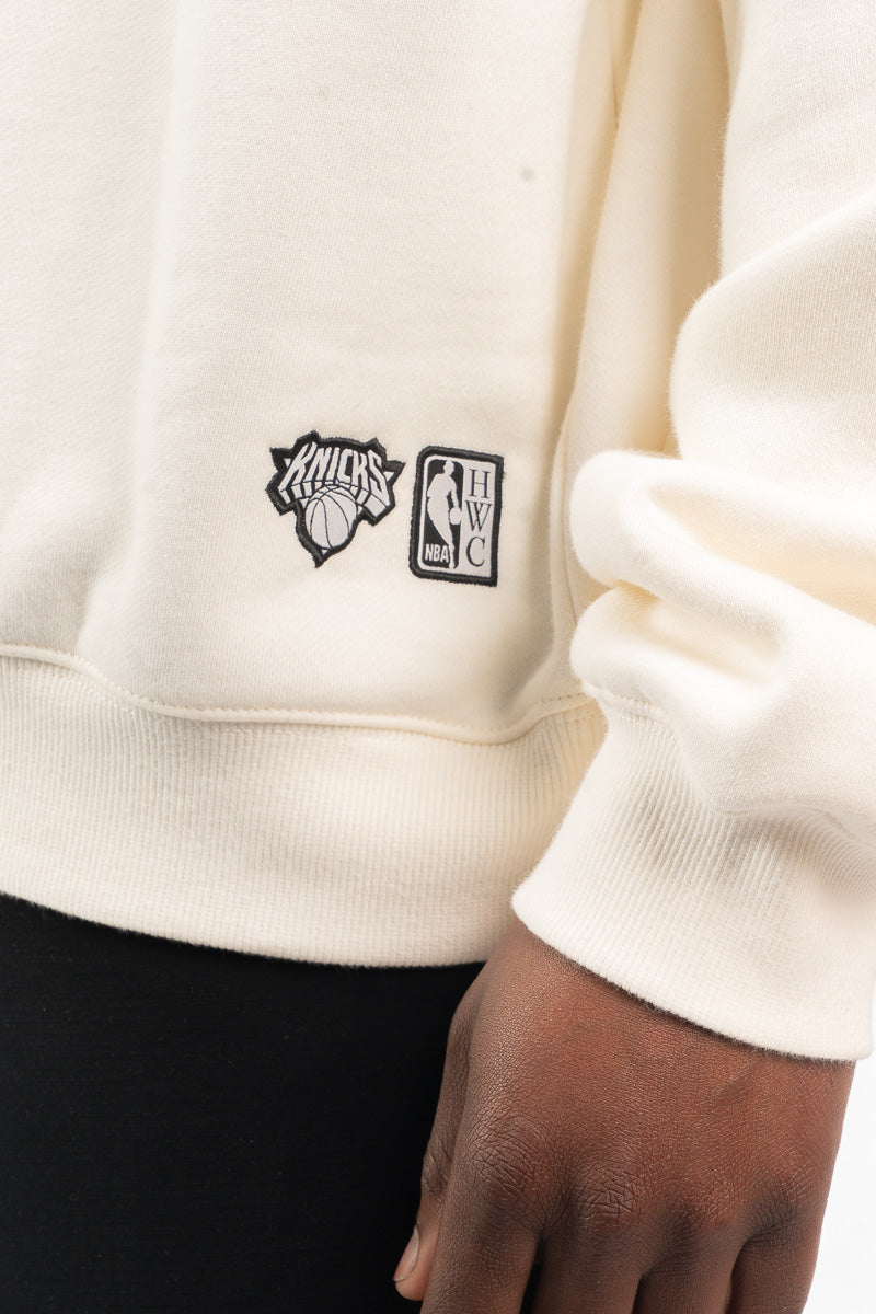 NY Knicks Half-Zip Crew - Mens