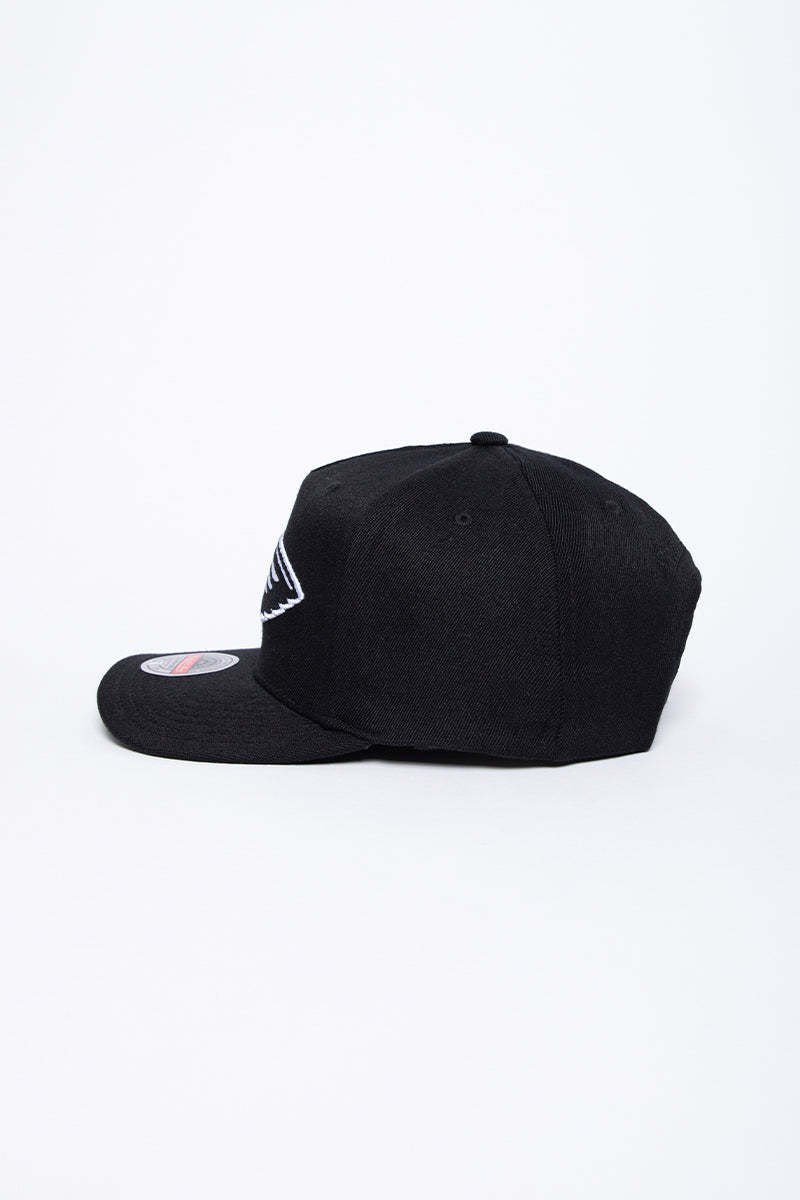 New Orleans Pelicans Black & White Logo Redline Snapback