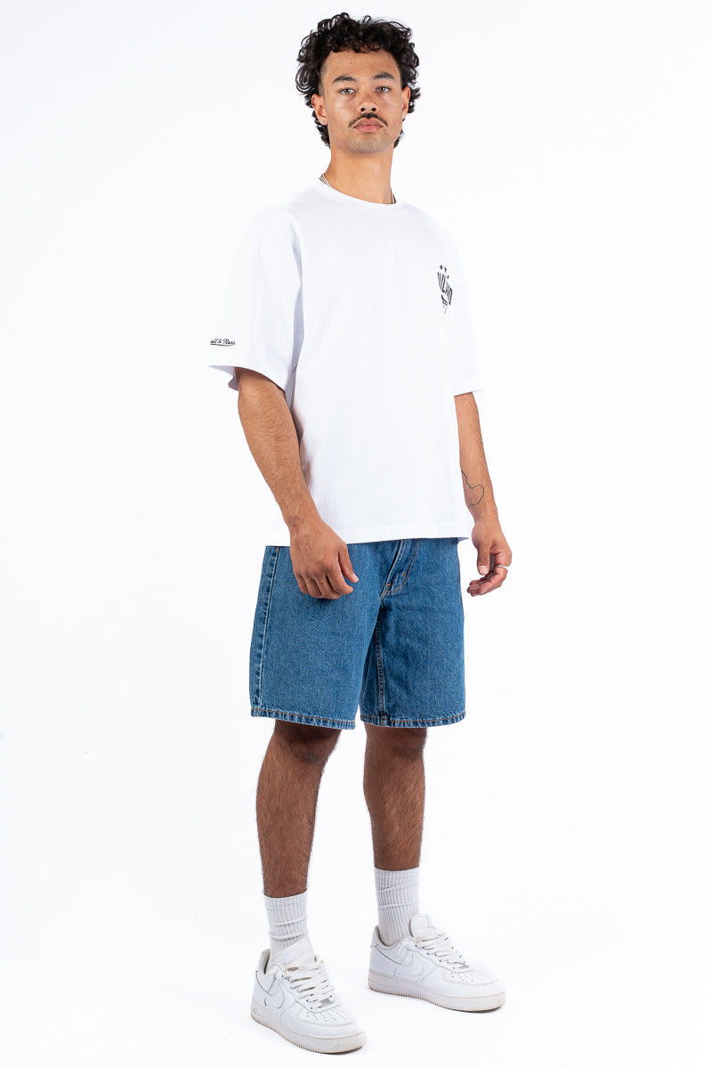 Oakland Raiders Stars & Text Boxy Tee