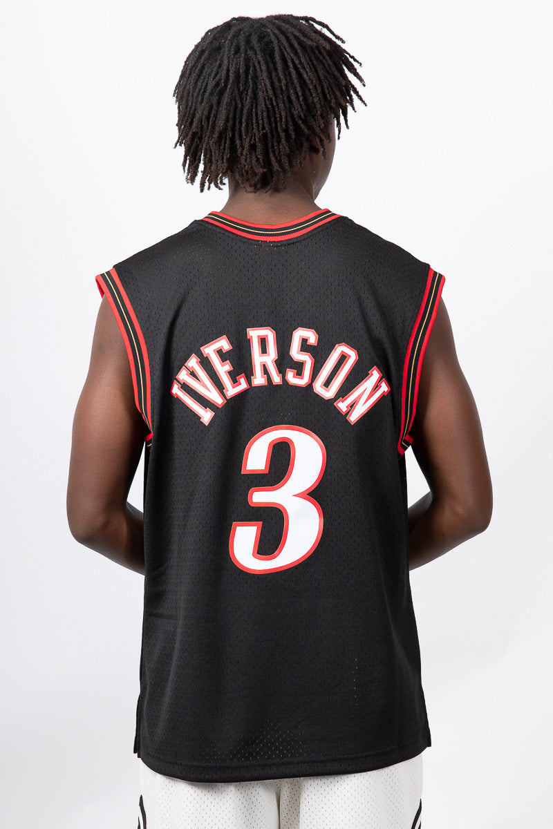 Allen Iverson 00-01 Hardwood Classic Swingman NBA Jersey - Mens