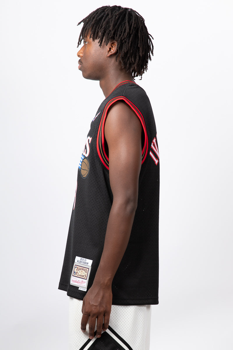 Allen Iverson 00-01 Hardwood Classic Swingman NBA Jersey - Mens
