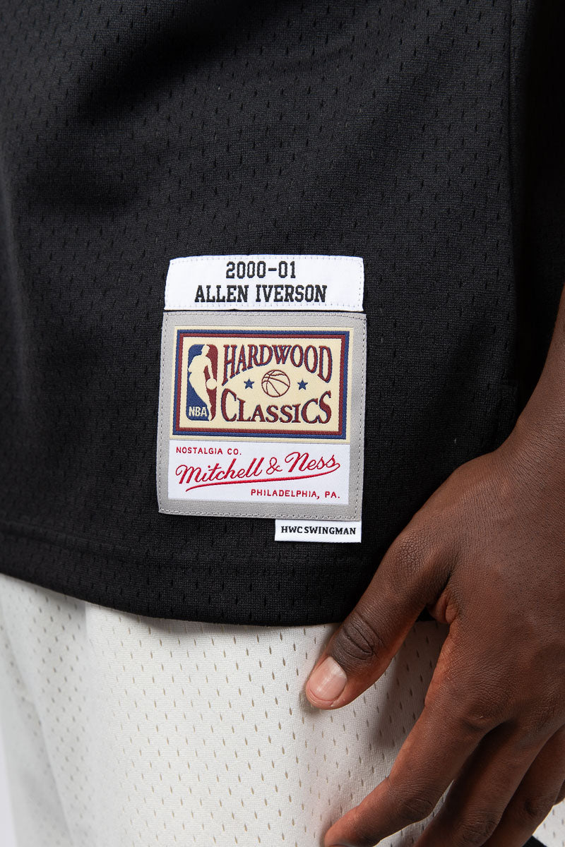 Allen Iverson 00-01 Hardwood Classic Swingman NBA Jersey - Mens