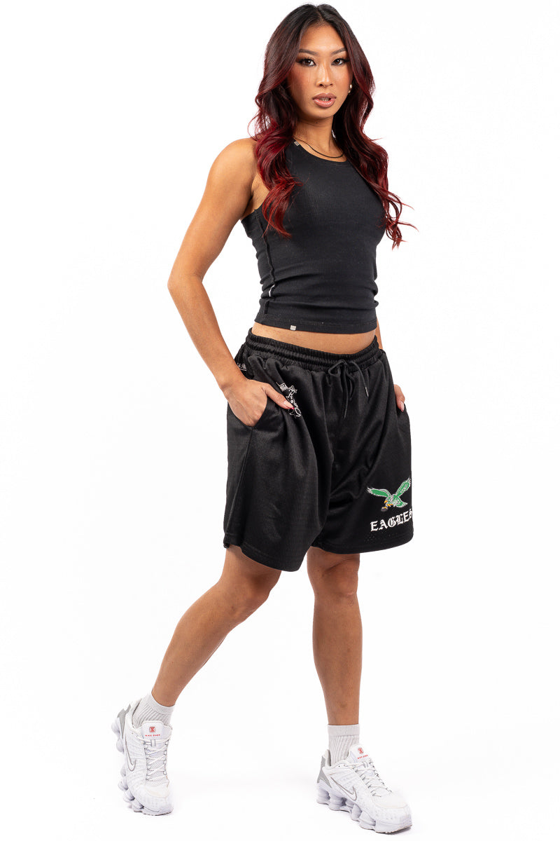 Philadelphia Eagles Mesh Shorts - Womens