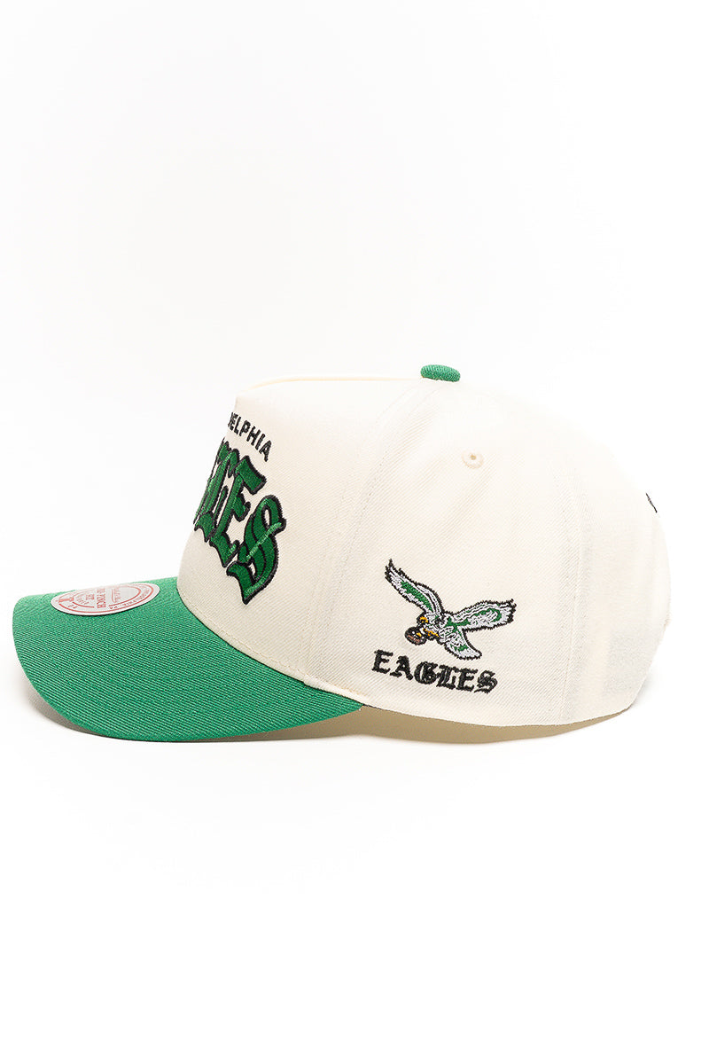 Philadelphia Eagles NFL Gothic 2-Tone Pro Pinch Cap