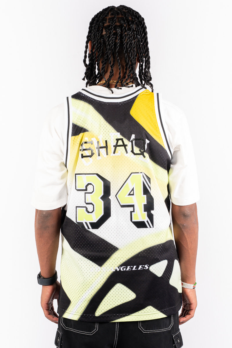 LA Lakers NBA O'Neal Tape Swingman Jersey