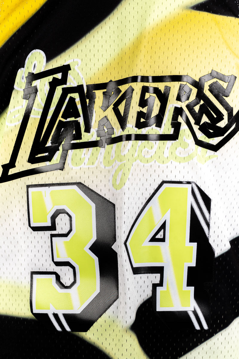 LA Lakers NBA O'Neal Tape Swingman Jersey