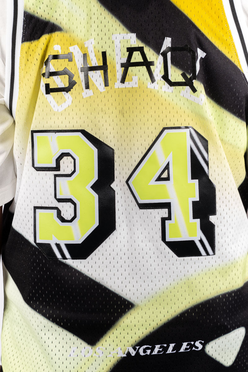 LA Lakers NBA O'Neal Tape Swingman Jersey