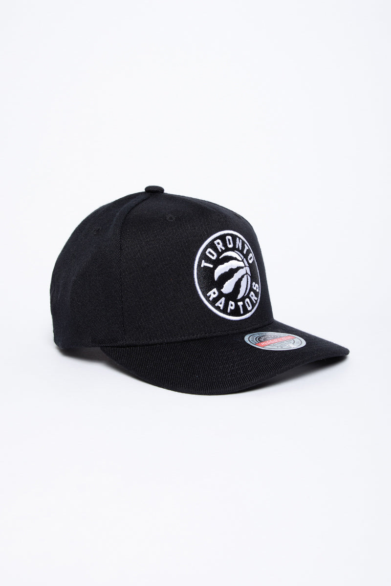 Toronto Raptors Black & White Logo Redline Snapback