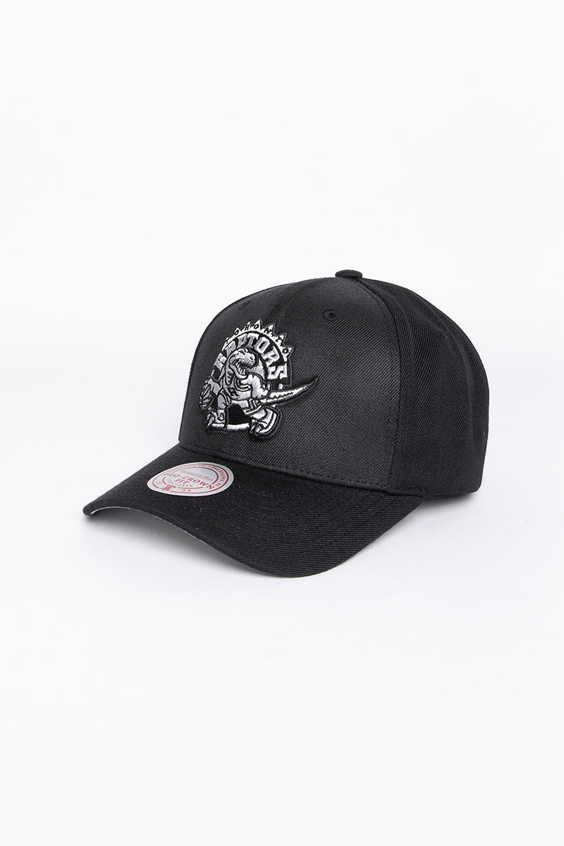 Toronto Raptors Silver Team Logo Snapback