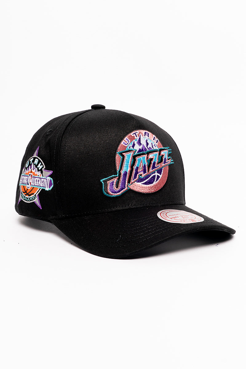 Utah Jazz Side Patch Pinch Cap