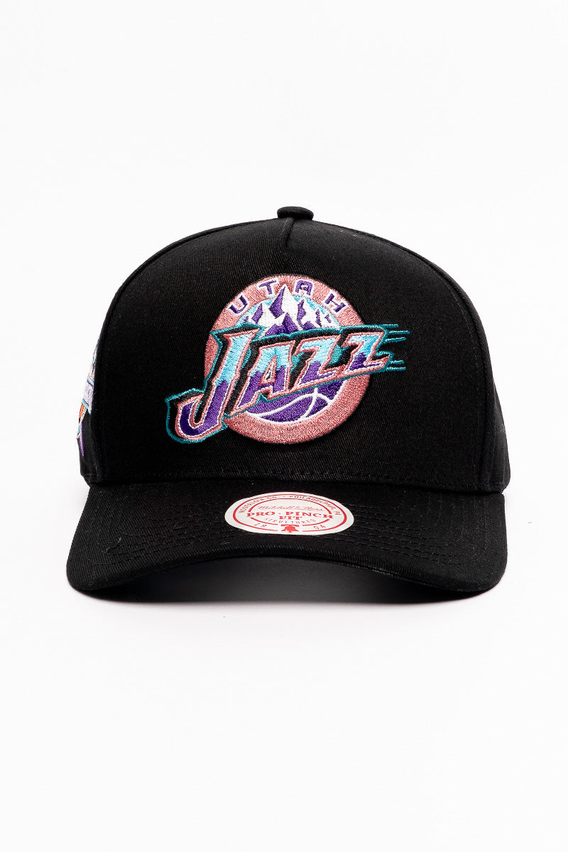 Utah Jazz Side Patch Pinch Cap