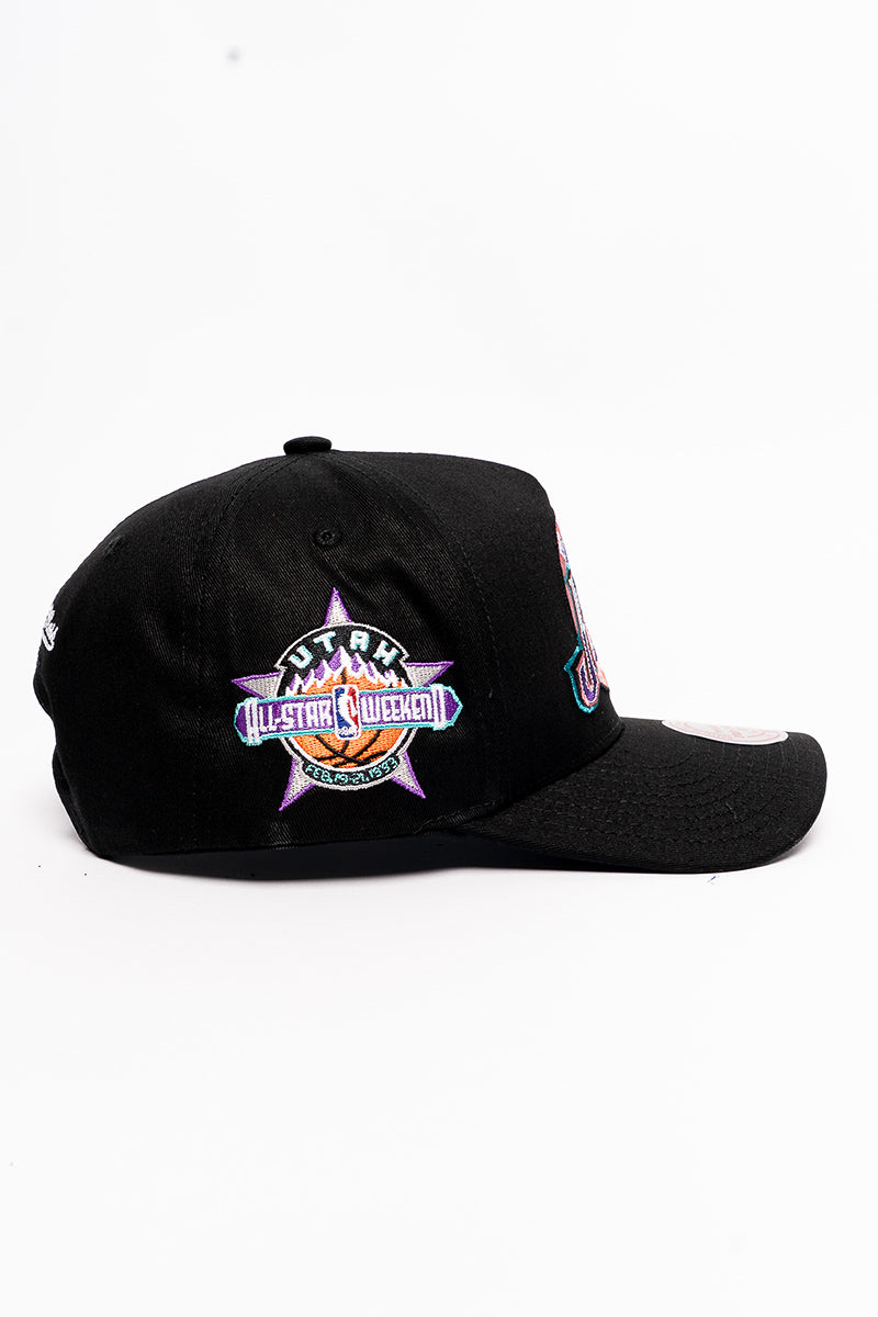 Utah Jazz Side Patch Pinch Cap