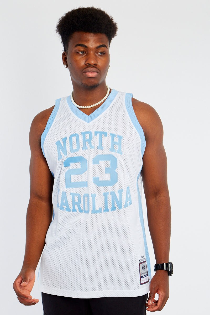 Michael Jordan North Carolina 1983-84 Authentic Hardwood Classic Jersey