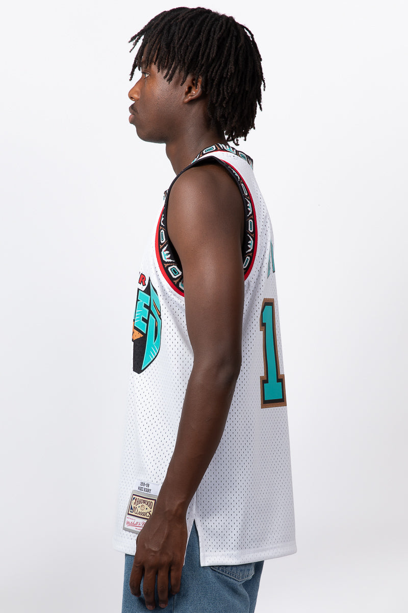 Mike Bibby 1998-99 Vancouver Grizzlies Hardwood Classic Swingman NBA Jersey - Mens