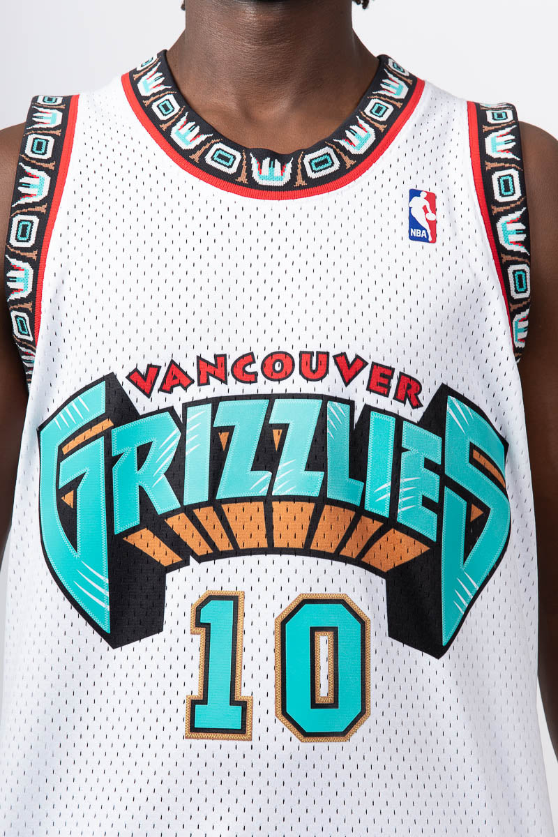 Mike Bibby 1998-99 Vancouver Grizzlies Hardwood Classic Swingman NBA Jersey - Mens